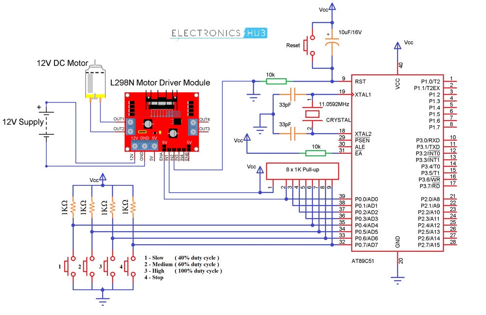 基于PWM的单片机直流电机速度控制