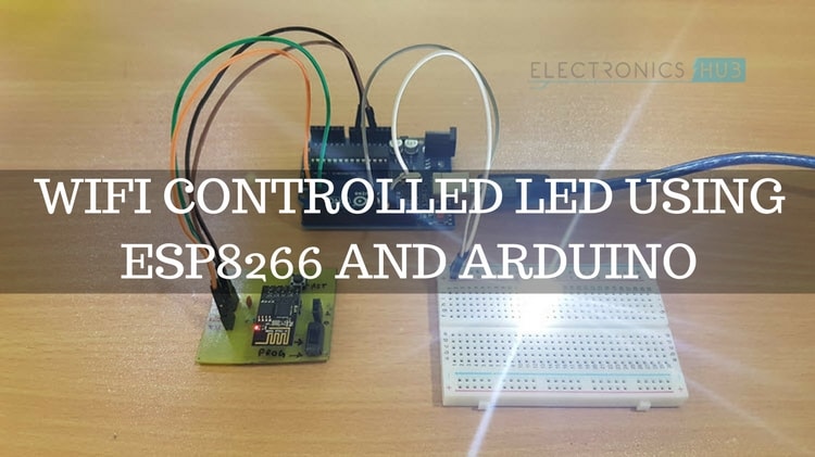 使用ESP8266和Arduino特色图像的WiFi控制LED
